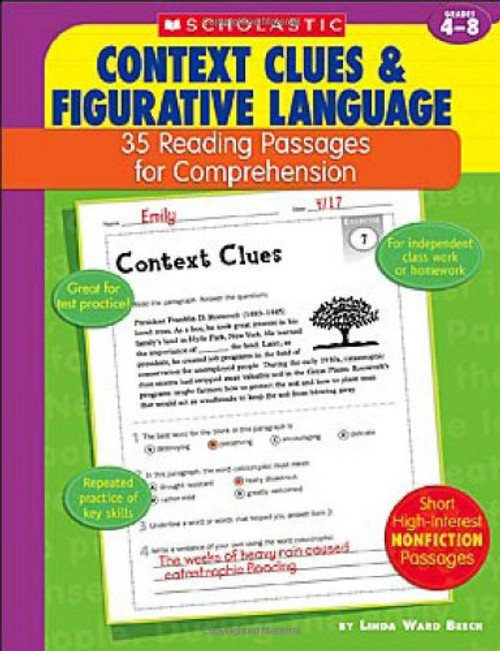 Context Clues & Figurative Language: 35 Reading Passages for Comprehension Context Clues & Figurative Language: 35 Reading Passages for Comprehension