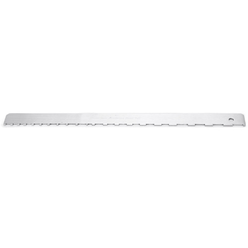 Guitar Neck Notched Ruler Aluminum Music Instrument Accessories for Electric Folk BassM02833