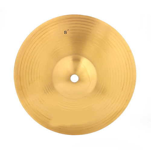 IRIN Durable Brass 8in Cymbal Musical Instrument Accessory for Drum Set