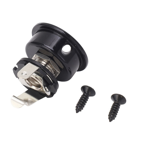 Guitar Jack Plate Electrosocket Holder Electric Guitars Jackplate Recessed Parts