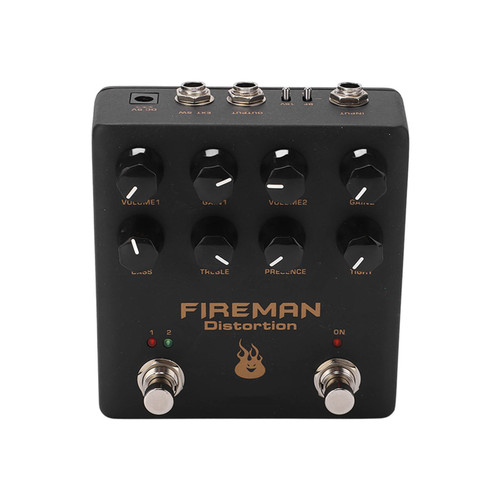 Distortion Effect Pedal 2 Channel Electric Guitar Accessories NDS‑5 with 9V 18V Switch