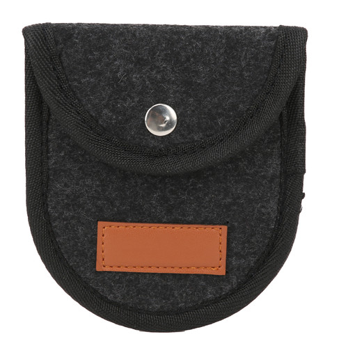 Guitar Pick Bag Plectrum Holder Case Storage Portable Accessory for Acoustic ElectricBlack