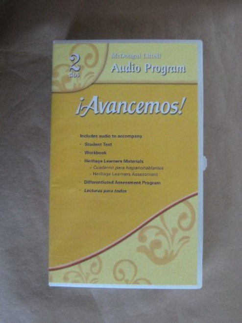 Avancemos!: Audio CD Program Level 2 (Spanish Edition)