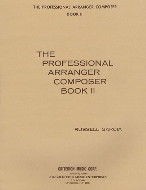 The Professional Arranger Composer Book 2 With CD