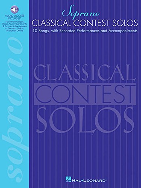 Classical Contest Solos - Soprano: With companion recordings online