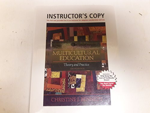 Comprehensive Multicultural Education Theory and Practice Instructor's Copy