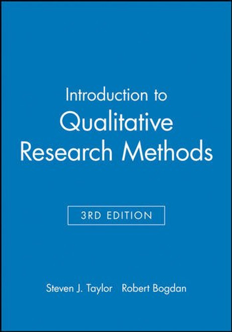 Introduction to Qualitative Research Methods