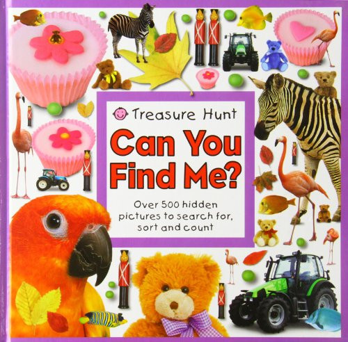 Treasure Hunt Can You Find Me? (Seek and Find Book)