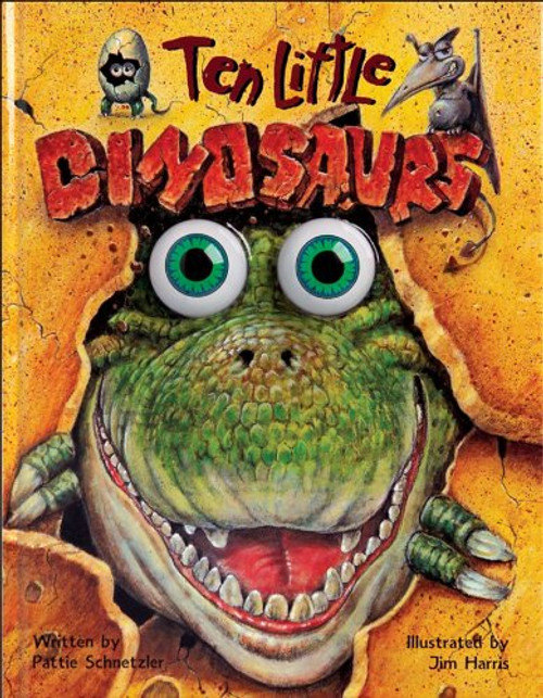 Ten Little Dinosaurs (Eyeball Animation) (Wiggle Eyes)