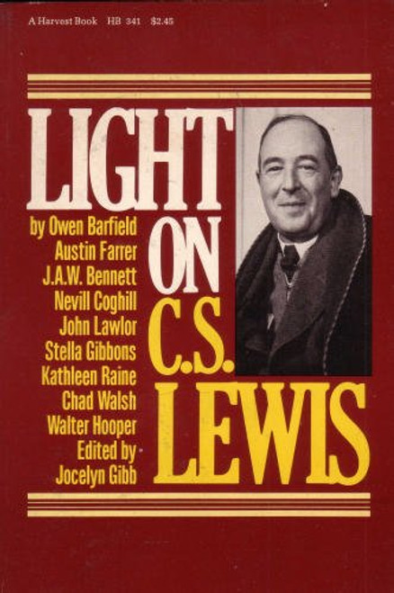 Light on C. S. Lewis (A Harvest book ; HB 341) Light on C. S. Lewis (A Harvest book ; HB 341)