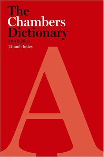 Chambers Dictionary: Thumb Index