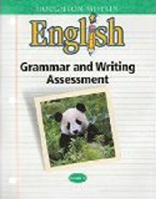 Houghton Mifflin English: Grammar and Writing Assessment Handbook Blackline Masters Grade 1