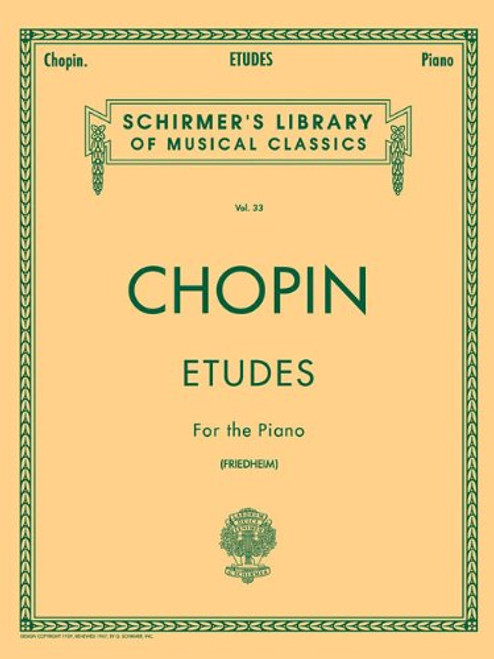 Etudes for the Piano (Schirmer's Library of Musical Classics, vol.33)