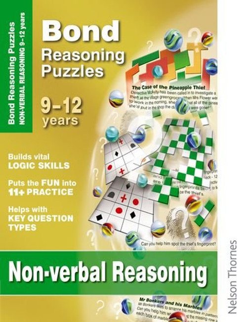 Bond Reasoning Puzzles Non-Verbal Reasoning 9-12 years