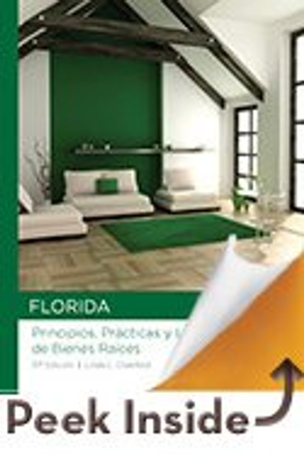 Principios, Practicas Y Ley De Bienes Raices En Florida 37th Edicion, 37th Edition