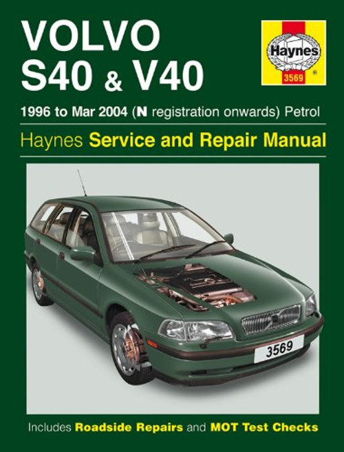 Volvo S40 and V40 Service and Repair Manual (Haynes Service and Repair Manuals)