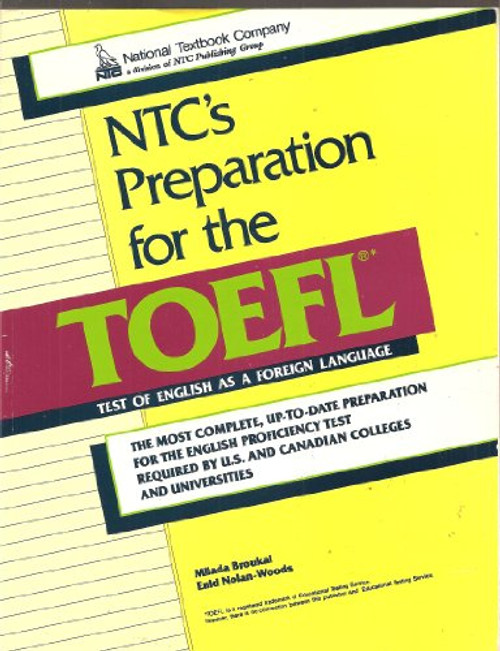 Ntc's Preparation for the Toefl