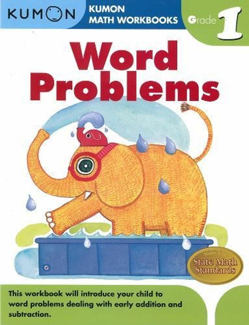 Word Problems Grade 1 (Kumon Math Workbooks)