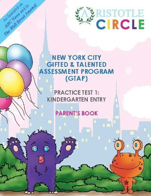 New York City Gifted and Talented Practice Test 1 Kindergarten Entry