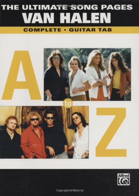 The Ultimate Song Pages Van Halen: A To Z Gtr Tab