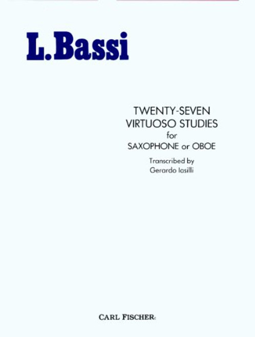 O61 - Twenty-Seven Virtuoso Studies for Saxophone or Oboe
