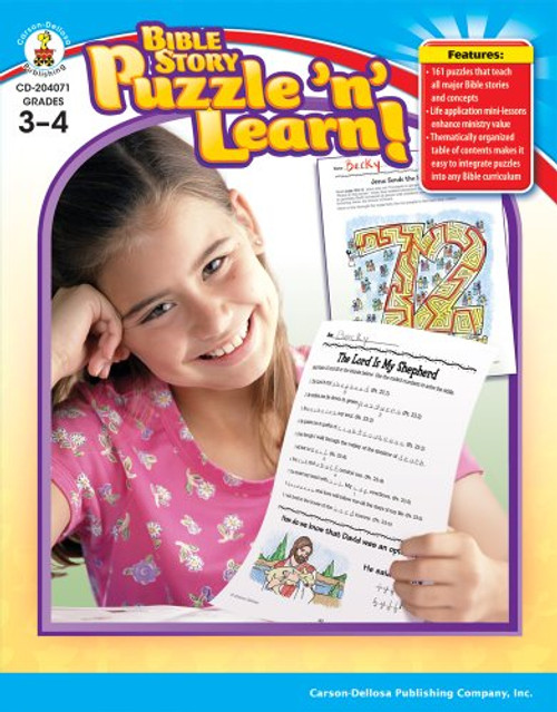 Bible Story Puzzle n Learn!, Grades 3 - 4 Bible Story Puzzle n Learn!, Grades 3 - 4