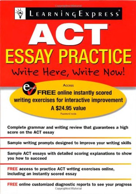 ACT Essay Practice ACT Essay Practice