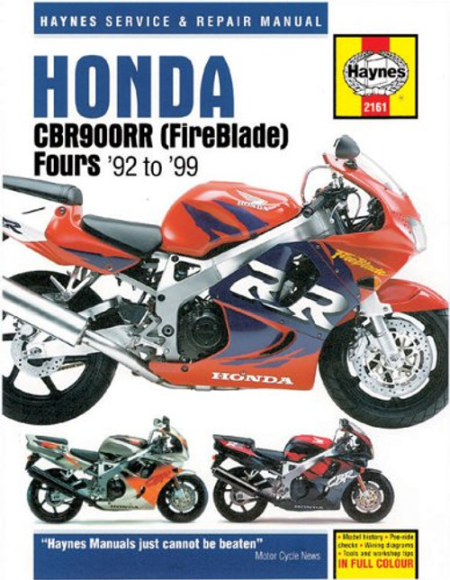 Honda CBR900RR Service and Repair Manual (Haynes Manuals)