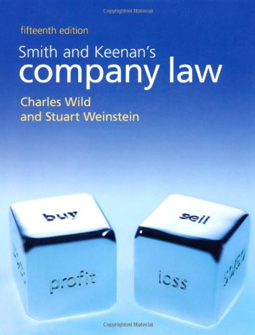 Smith & Keenan's Company Law: UK Edition Smith & Keenan's Company Law: UK Edition