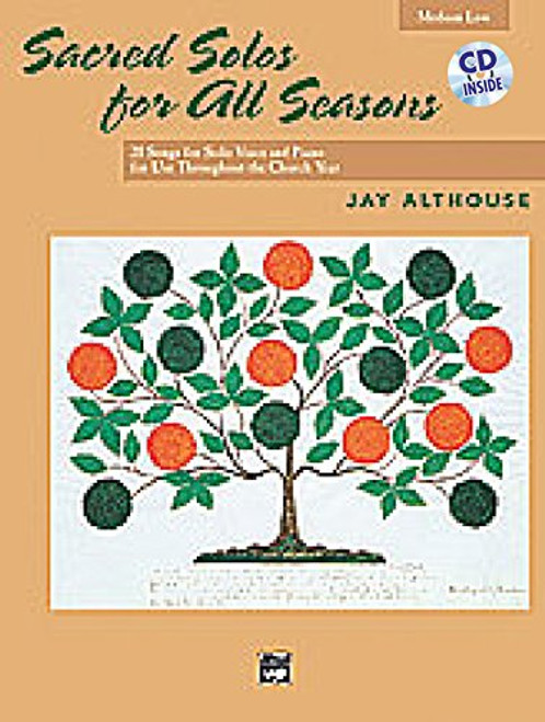 Sacred Solos for All Seasons: Medium Low Voice, Book & CD