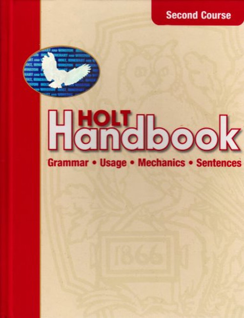 Holt Handbook: Student Edition Second Course 2003