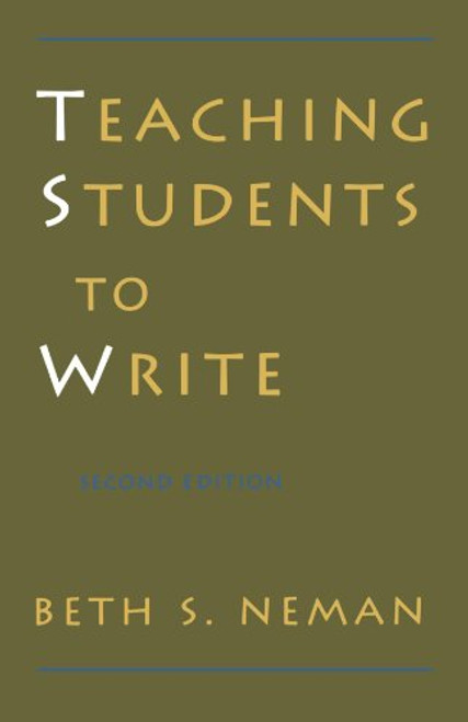 Teaching Students to Write