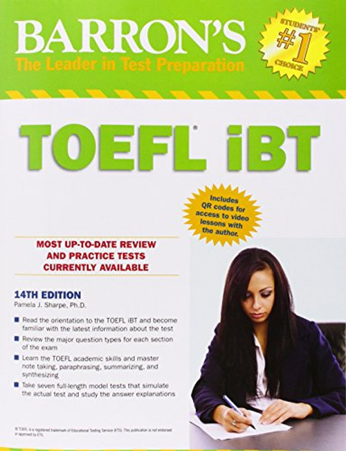 Barron's TOEFL iBT, 14th Edition