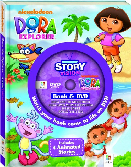 Dora the Explorer Story Vision Book & DVD