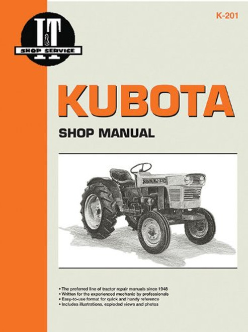 Kubota Shop Manual (I & T Shop Service Manuals)
