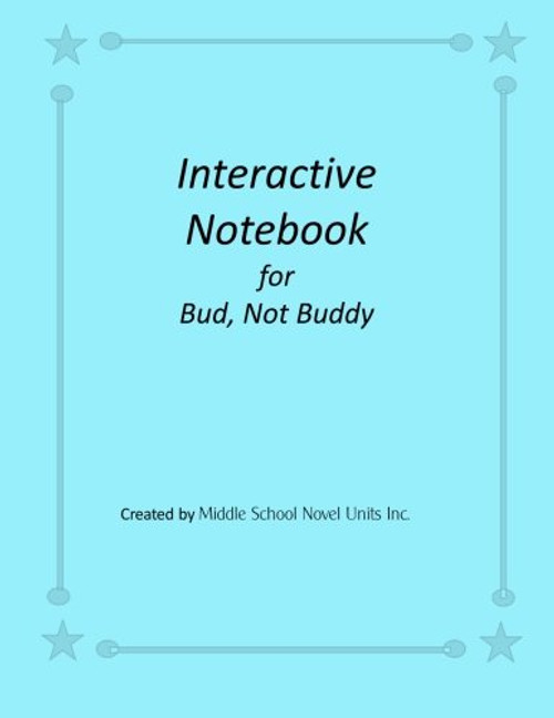 Interactive Notebook for Bud, Not Buddy
