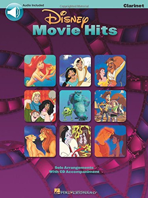 Disney Movie Hits for Clarinet: Play Along with a Full Symphony Orchestra! Bk/online audio