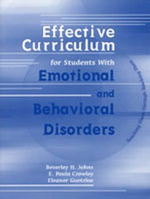 Effective Curriculum for Students with Emotional and Behavioral Disorders