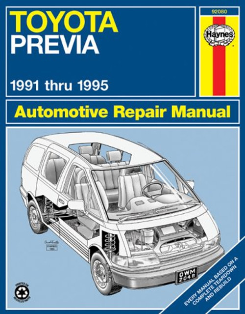 Toyota Previa Van '91'95 (Haynes Repair Manuals)