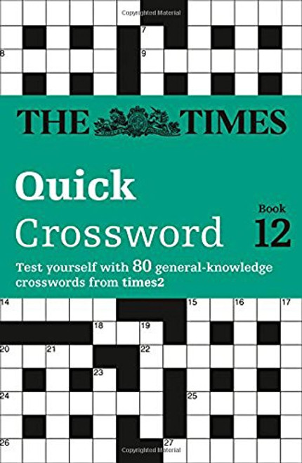 The Times T2 Crossword: Book 12 (Bk. 12)