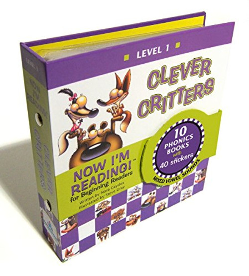 Now I'm Reading! Level 1: Clever Critters (Mixed Vowel Sounds)