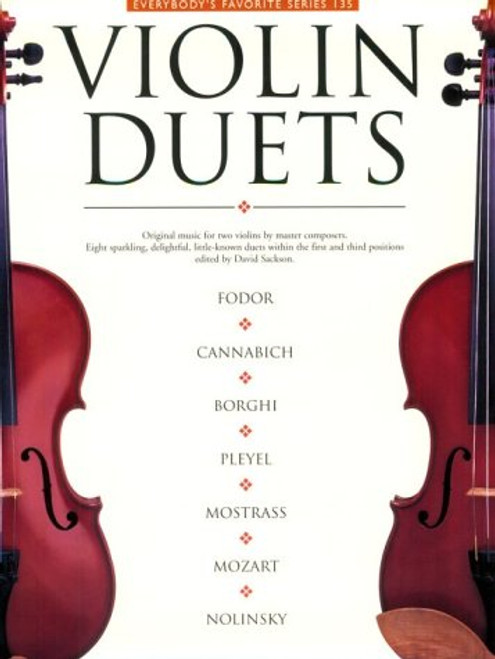 Violin Duets: Everybody's Favorite Series Volume 135