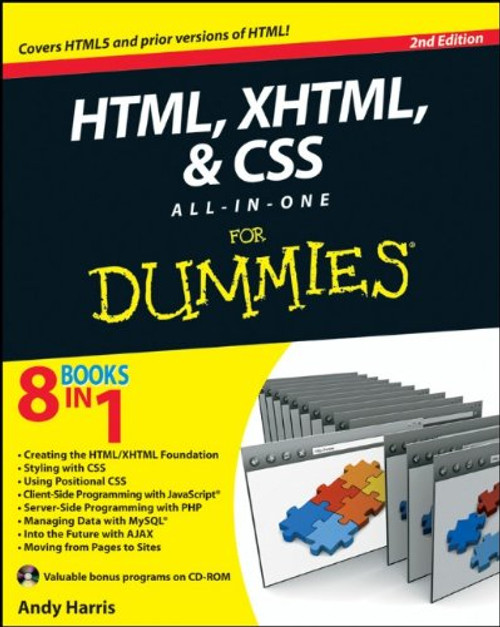 HTML, XHTML and CSS All-In-One For Dummies HTML, XHTML and CSS All-In-One For Dummies