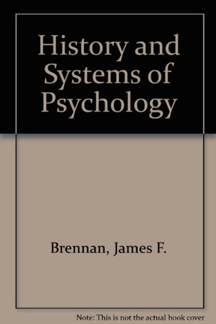History and Systems of Psychology History and Systems of Psychology