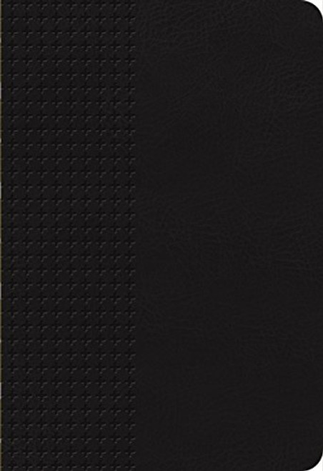NKJV, End-of-Verse Reference Bible, Giant Print, Personal Size, Imitation Leather, Black, Red Letter Edition