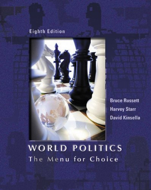 World Politics: The Menu for Choice World Politics: The Menu for Choice