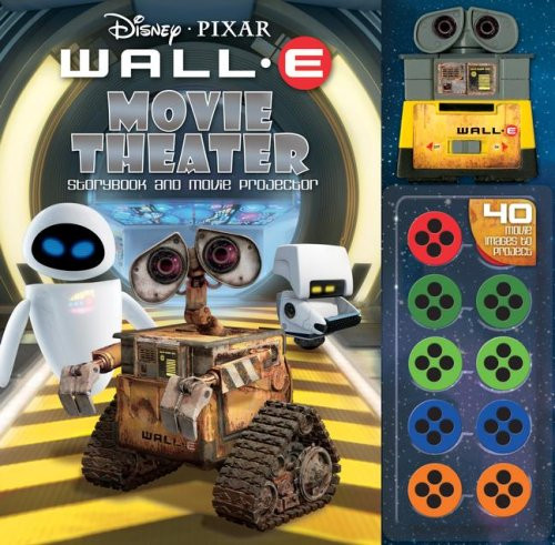 Disney Pixar Wall-E Movie Theater Storybook & Movie Projector