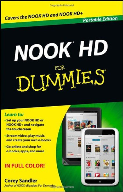 NOOK HD For Dummies, Portable Edition NOOK HD For Dummies, Portable Edition