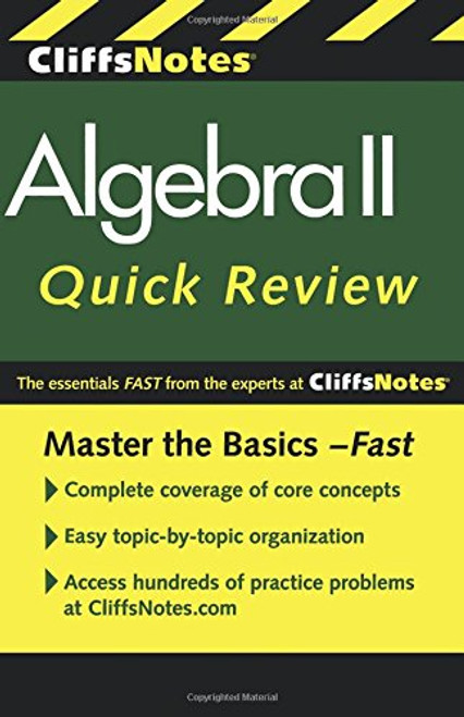 CliffsNotes Algebra II Quick Review, 2nd Edition