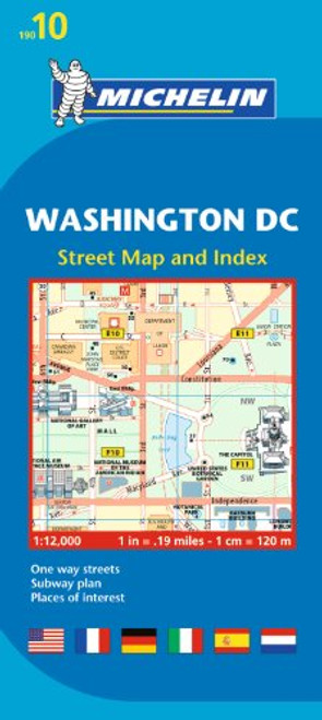 Michelin Washington DC Map 10 (Maps/City (Michelin))